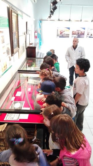 Escolares en el Museo